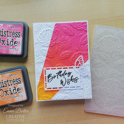 Creative Expressions 3D kohokuviointikansio Bold Blooms