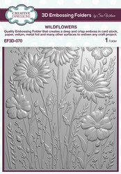 Creative Expressions 3D kohokuviointikansio Wildflowers