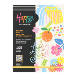 Mambi Happy Planner Value Pack -tarrapakkaus Sunny Risograph