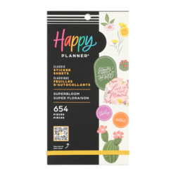 Mambi Happy Planner Value Pack -tarrapakkaus Superbloom