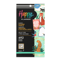 Mambi Happy Planner Value Pack -tarrapakkaus Wild Type