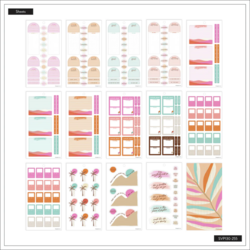 Mambi Happy Planner Value Pack -tarrapakkaus Organic Wellness