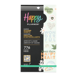 Mambi Happy Planner Value Pack -tarrapakkaus Apricot & Sage Mom