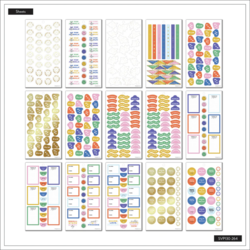 Mambi Happy Planner Value Pack -tarrapakkaus Be Bold Fitness