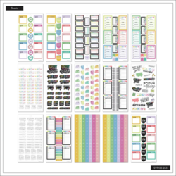 Mambi Happy Planner Value Pack -tarrapakkaus Bright Budget