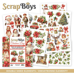 ScrapBoys paperikko Christmas Day Pop Up, 6