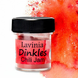 Lavinia Dinkles Ink Powder -jauhe, sävy Chili Jam