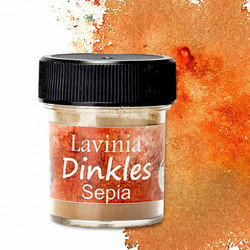 Lavinia Dinkles Ink Powder -jauhe, sävy Sepia