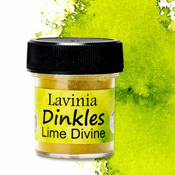 Lavinia Dinkles Ink Powder -jauhe, sävy Lime Divine