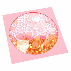Sizzix Shaker Domes Circle -shakerkuvut, 3.5