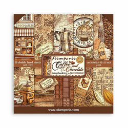 Stamperia paperipakkaus Coffee and Chocolate, 12