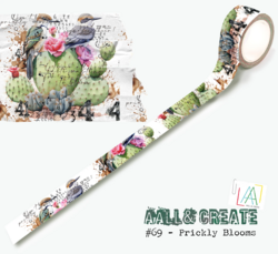 Aall & Create washi-teippi Prickly Blooms