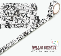 Aall & Create washi-teippi Heritage Scroll