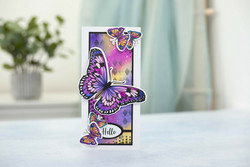 Crafter's Companion Bold Butterflies leimasin- ja stanssisetti Monarch Butterfly