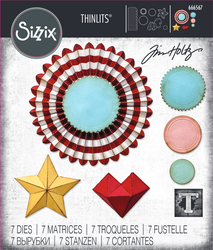 Sizzix Thinlits by Tim Holtz stanssi Vault Rosettes