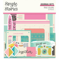 Simple Stories True Colors, Journal Bits, leikekuvat