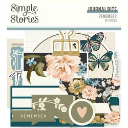 Simple Stories Remember, Journal Bits, leikekuvat