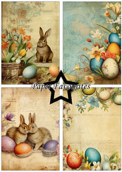Paper Favourites Vintage Easter -paperipakkaus, A5