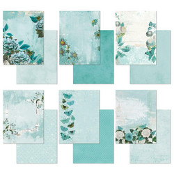 49 and Market Mini Collection paperipakkaus Color Swatch, Teal, 6