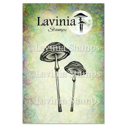 Lavinia Stamps leimasin Snailcap Mushrooms