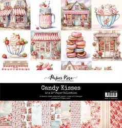 Paper Rose Studio paperipakkaus Candy Kisses, 12 