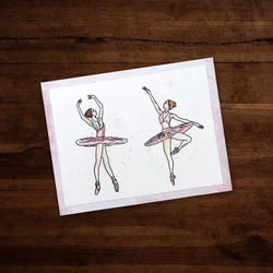 Paper Rose Studio leimasin Ballerina 2