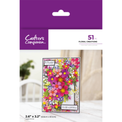 Crafter's Companion leimasin- ja stanssisetti Floral Creations + rasia