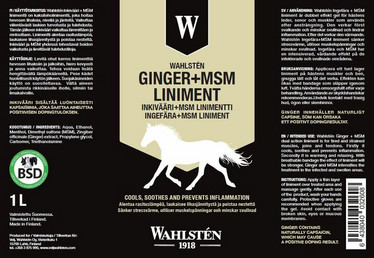 W-Inkivääri + MSM linimentti 1 l