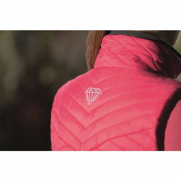 Ratsastusliivi Diamonds Star pinkki