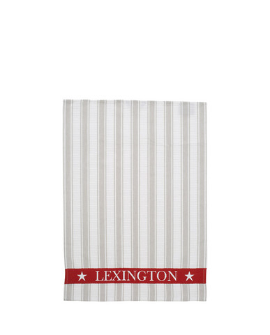 Striped Waffle Kitchen Towel, Lexington