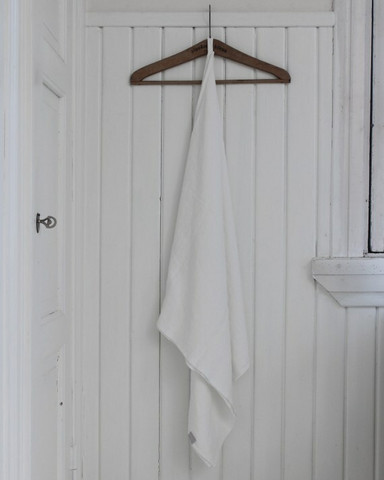 Heaven Linen 80 x 145 kylpypyyhe valkoinen, Käinby