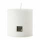 Rustic Candle frosted White 10x10, Riviera Maison
