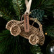 Rustic Rattan Car Ornament,, Riviera Maison
