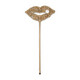 Rustic Rattan Photobooth Lips, Riviera Maison