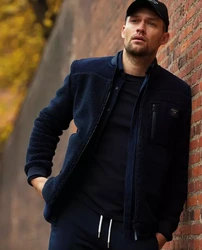 Samuel Sherpa Wool Blend Jacket, Lexington