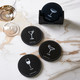 Happy Drink Coasters sis. 4 kpl,  Riviera Maison