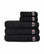 Original Towel Black 50x70cm, Lexington