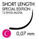 Short Lehgth Special Edition - 5-6-7mm - C-curl - 0,07mm