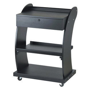 Dark Brown Wooden Trolley SUPPORT