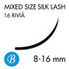 Ripsikuidut - Mixed Silk - 8-16mm - B-kaari - 0,15mm
