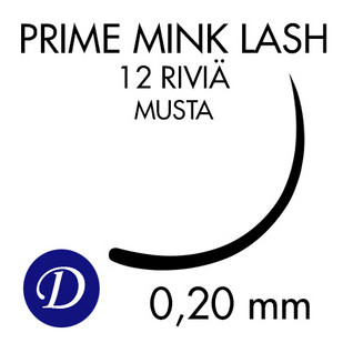 Prime Mink Lash /12 lines/ D-curl/ 0,20mm/ 8 mm