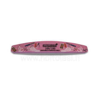 Hiontapalkki - Nail Sun Shine - 100/180grit - Pinkki