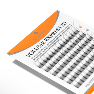 Eyelashes - VOLUME EXPRESS 2D - B-curl - 0,10mm - 11mm