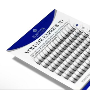 Eyelashes - VOLUME EXPRESS 3D - B-curl - 0,07mm - 12mm