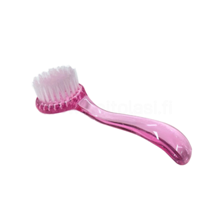 Face and nail brush - pink