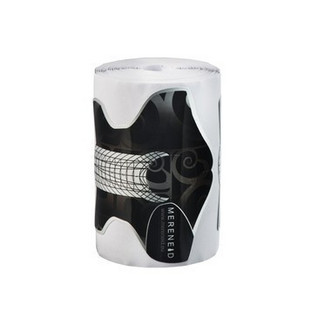 Nail forms - black foil - 50pcs