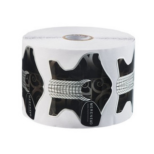 Nail forms - black foil - 500pcs