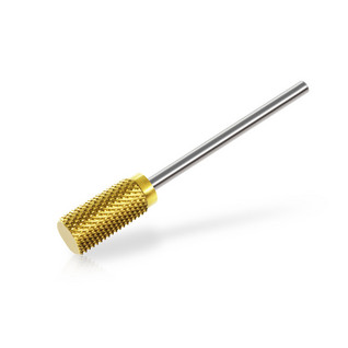 Carbide titanium milling cutter - barrel, short shaft - Promed