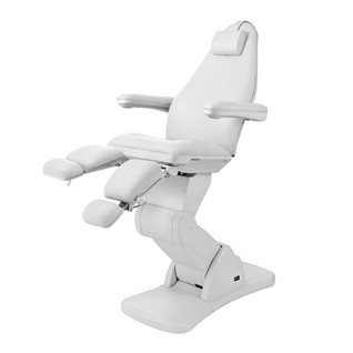 Electric Podiatry Chair - white - 5 motors - CUBO