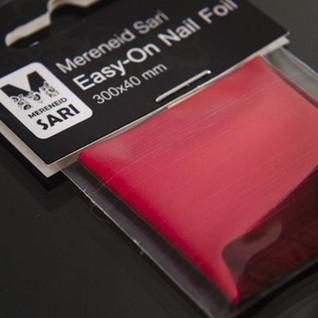 Nail Foil Easy-On - Laser Red